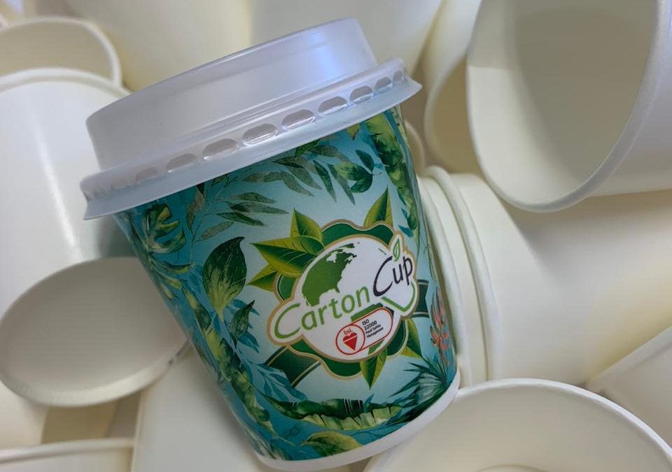 CartonCup doa copos de papel descartáveis para hospitais de Blumenau