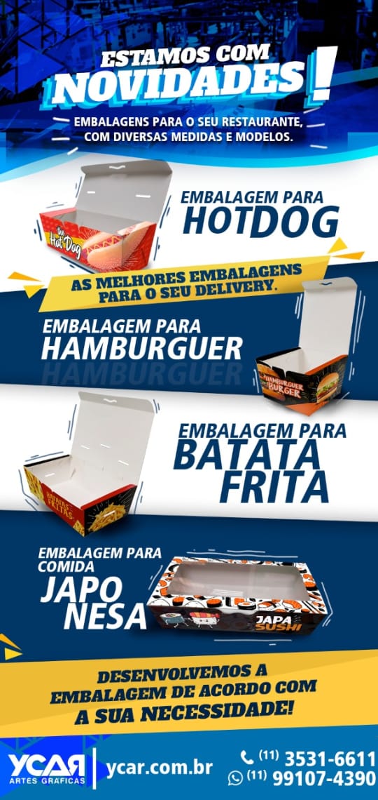 Embalagem para Restaurante