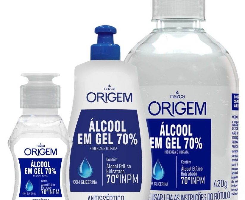 Combo álcool em gel