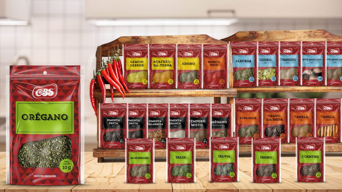 CBS incrementa linha temperos e apresenta novas embalagens
