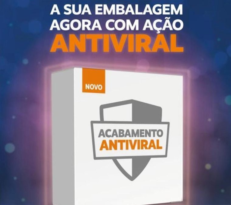 Gráfica desenvolve acabamento antiviral para embalagens