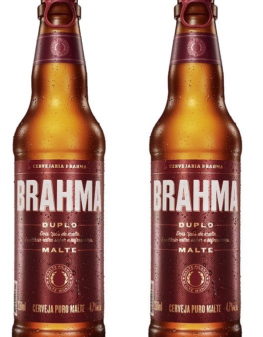 Brahma lança duplo malte em long neck retornável