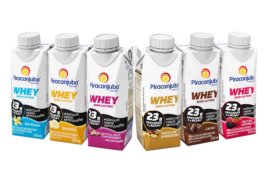 Piracanjuba Whey ganha novos sabores