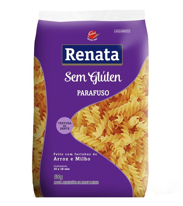 Renata lança linha de massas sem glúten