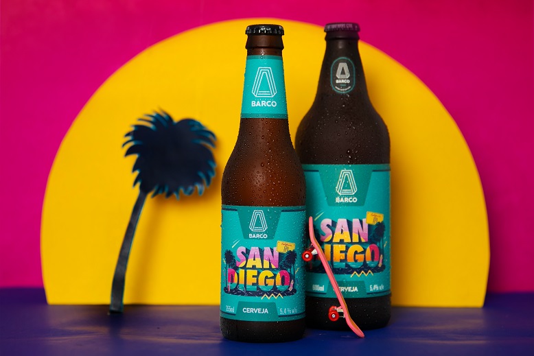 Cerveja Barco San Diego agora tem long neck