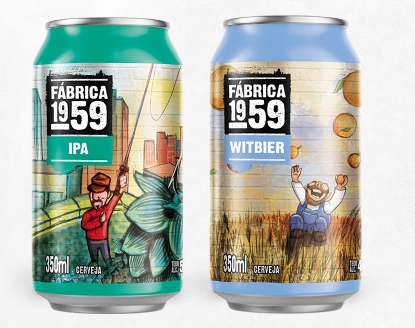 Cerveja Fábrica 1959, do GPA, ganha versão lata