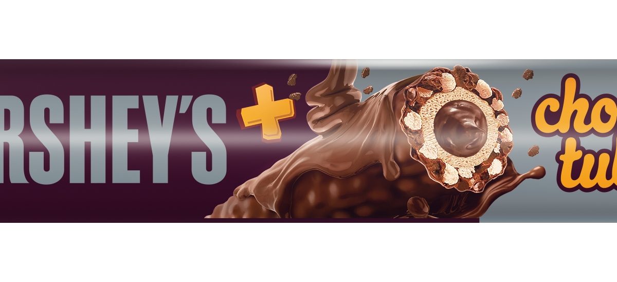 Hershey lança o snack Hershey’s+ Chocotubes