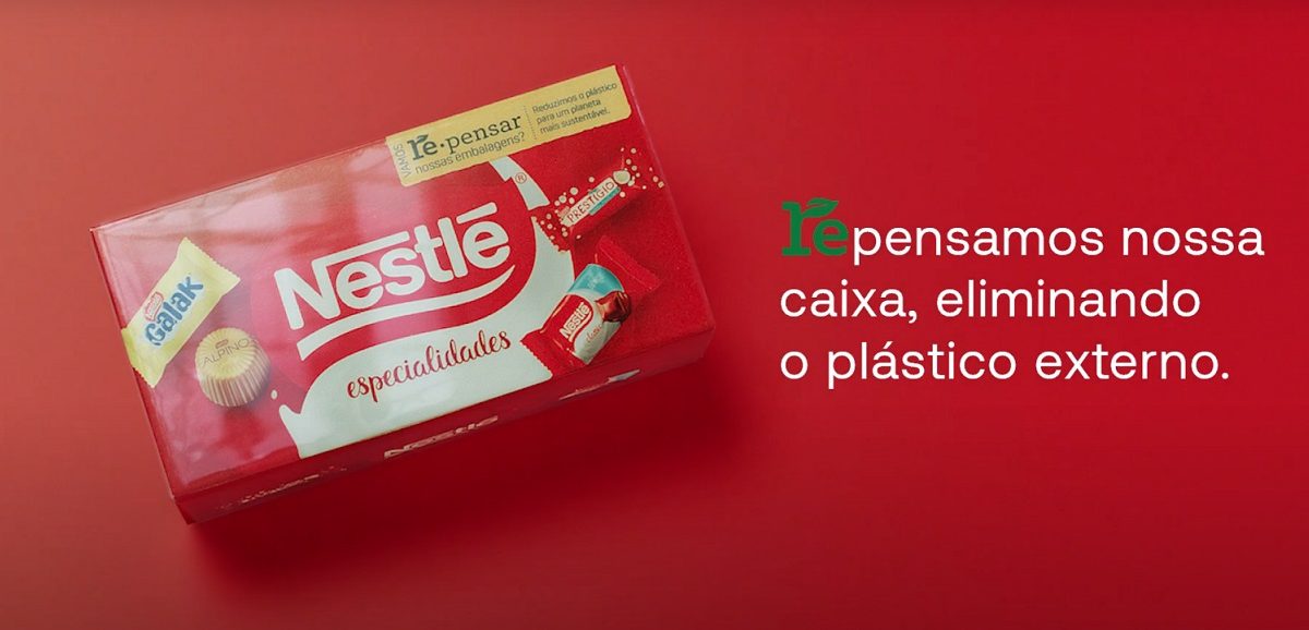 Nestlé elimina o plástico externo da caixa Especialidades
