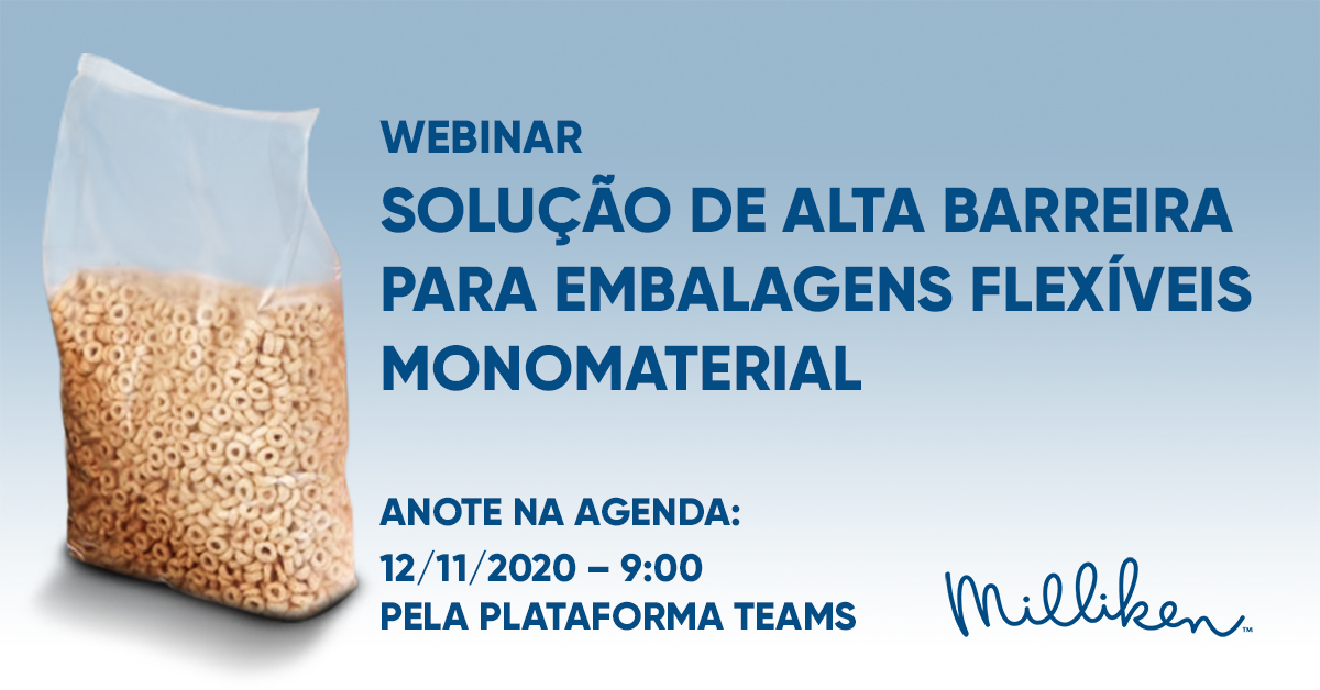 Solução de alta barreira para embalagens flexíveis monomaterial