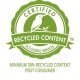 Filme da Terphane com resina PET reciclada pós consumo recebe certificação internacional SCS