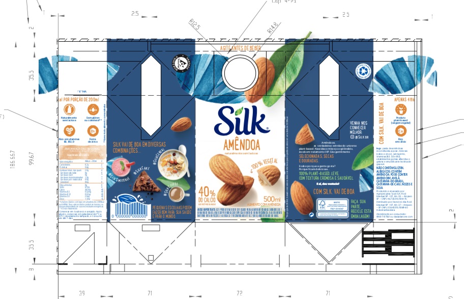Silk muda visual e alinha embalagens à marca global