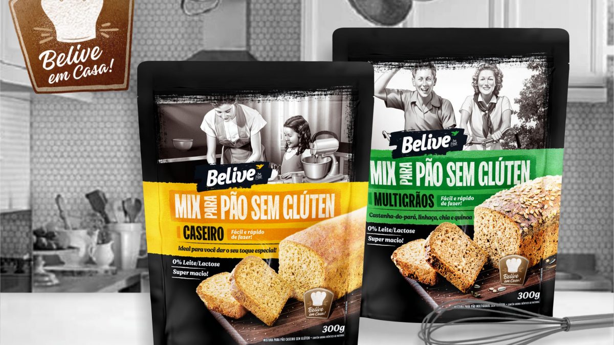 BeLive lança mix para pão sem glúten