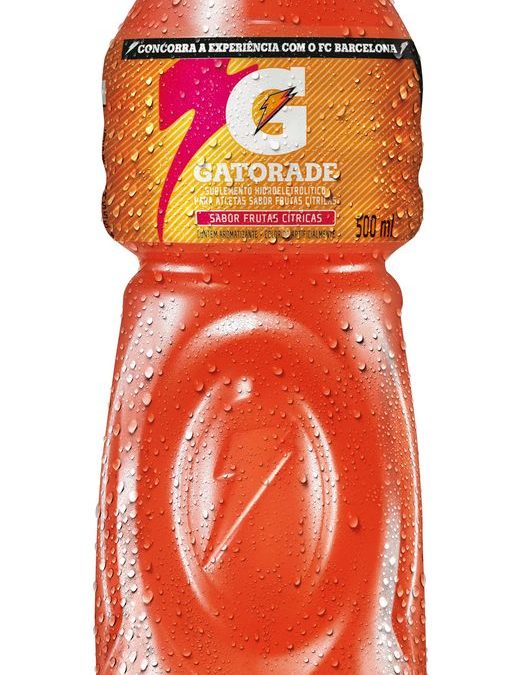 Embalagens de Gatorade proporcionam experiências com o Barcelona