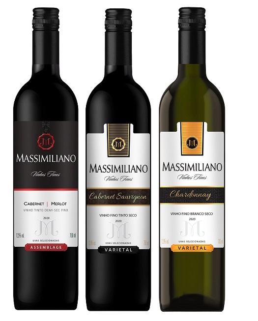 Massimiliano lança nova safra de vinhos finos