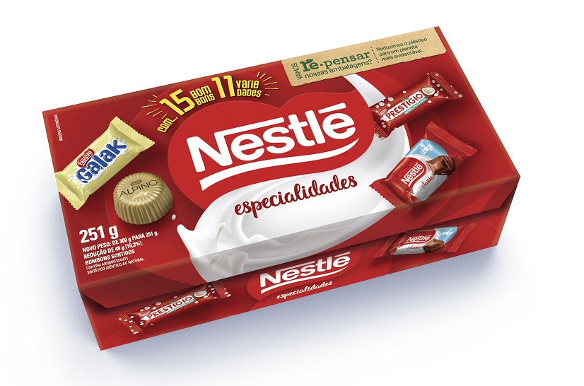 Nestlé inicia programa de reciclagem de embalagens de chocolates e biscoitos