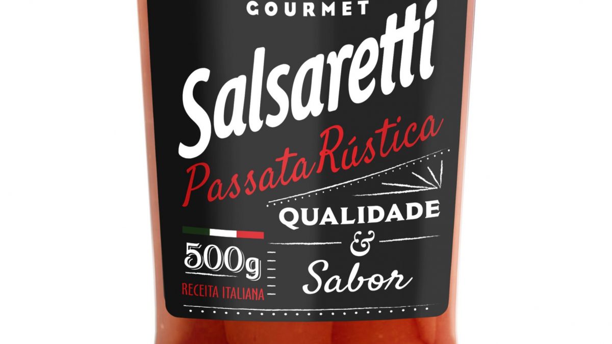 Salsaretti lança Passata Rústica Gourmet