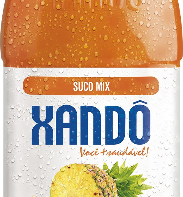 Xandô lança suco Mix, com laranja, abacaxi, cenoura e gengibre
