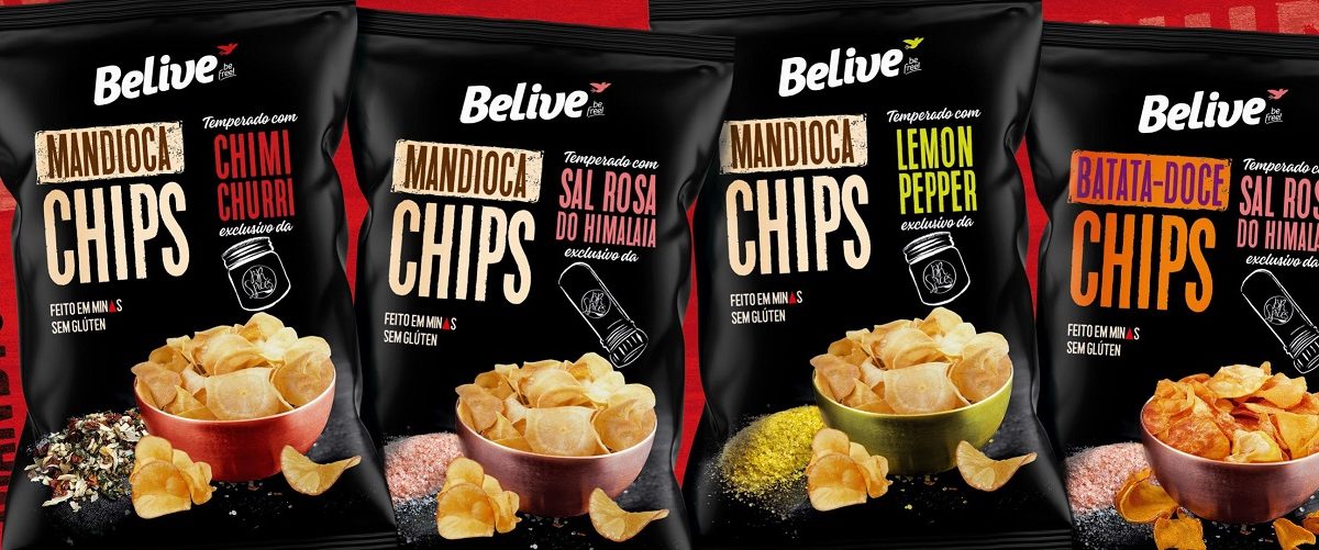 BeLive lança chips em parceria com a marca de temperos BR Spices