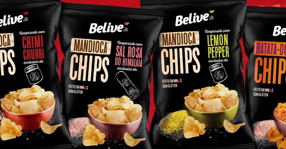 BeLive lança chips em parceria com a marca de temperos BR Spices