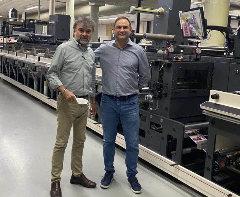 Grif instala duas novas impressoras flexográficas Nilpeter