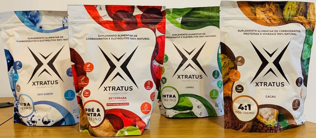 Xtratus adota novas embalagens stand-up pouch para suplementos