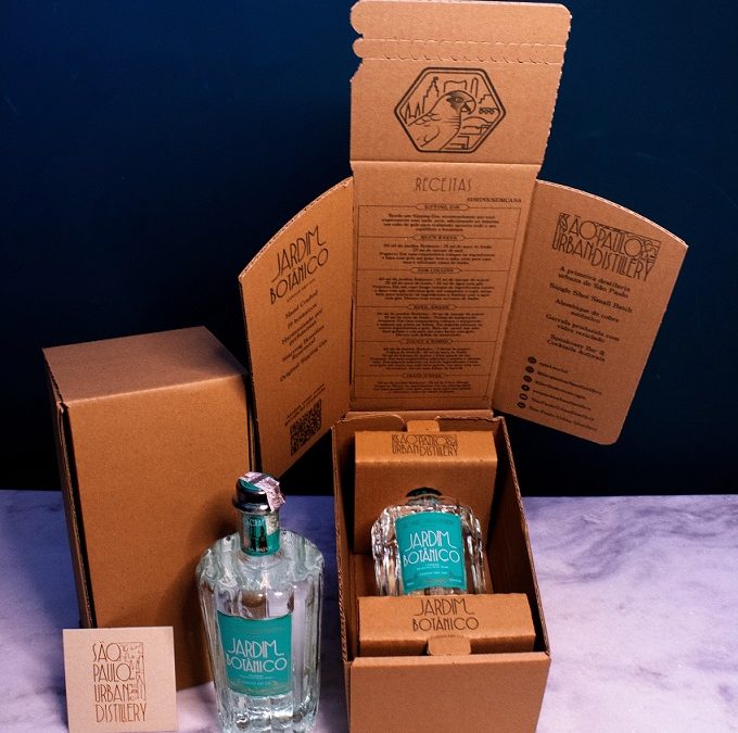 Jardim Botânico Gin desenvolve embalagem sustentável com experiência de unboxing