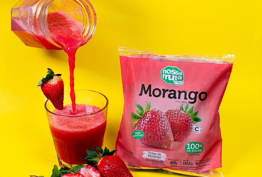 Nossa Fruta lança embalagem de polpas 400g com foco na praticidade