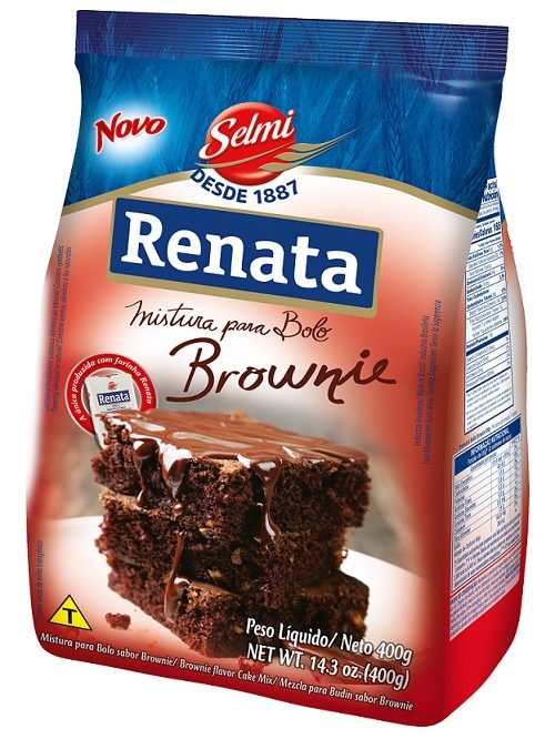 Renata lança mistura para bolo sabor brownie