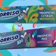 Sorriso reforça identidade brasileira com embalagens e sabores tropicais