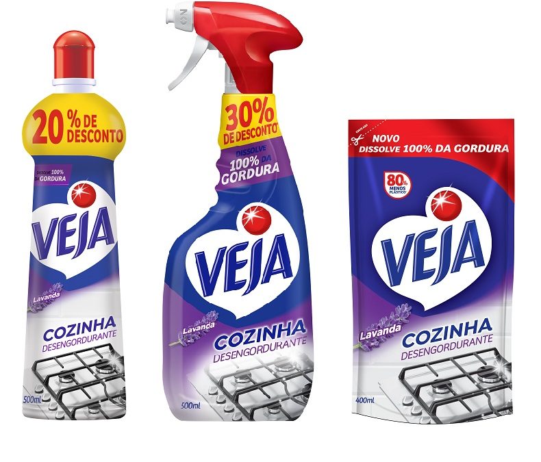 Veja amplia linha de limpeza para cozinha