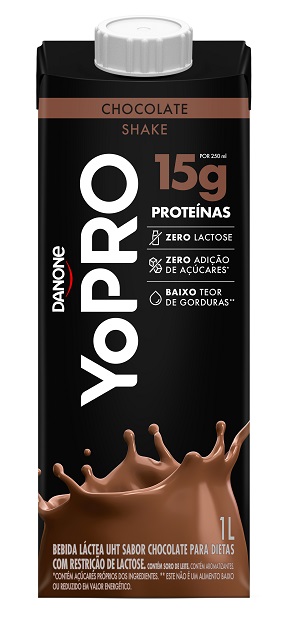 YoPRO lança embalagem de 1 litro de seu produto mais vendido
