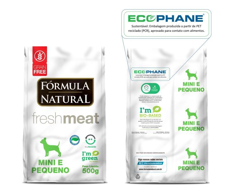 Adimax adota embalagem de PET reciclado para a linha Fórmula Natural