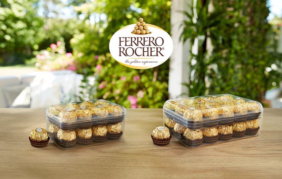 Ferrero Rocher apresenta nova caixa reciclável