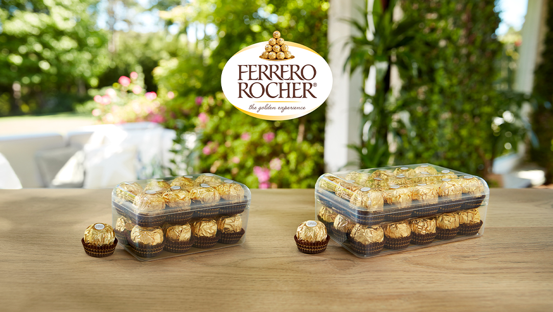 Ferrero Rocher apresenta nova caixa reciclável