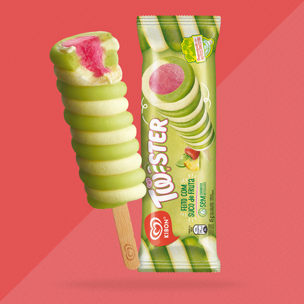 Kibon traz Twister para o Brasil, seu sorvete infantil mais vendido no mundo