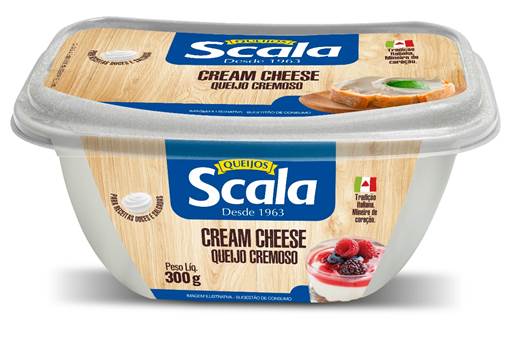 Scala apresenta Cream Cheese em pote