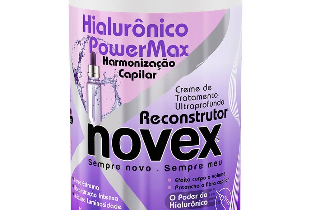 Embelleze lança Novex Hialurônico PowerMax ampliando linha de haircare