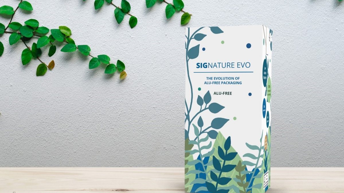 SIG apresenta Signature Evo, embalagem cartonada asséptica com estrutura totalmente sem alumínio