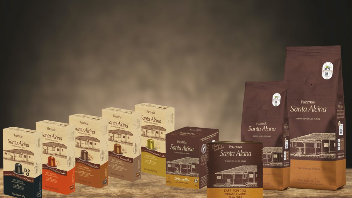 Café Fazenda Santa Alcina ganha novos blends e versão drip coffee