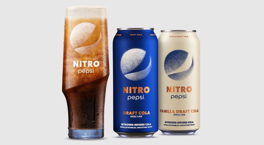 Pepsi lança refrigerante com infusão de nitrogênio