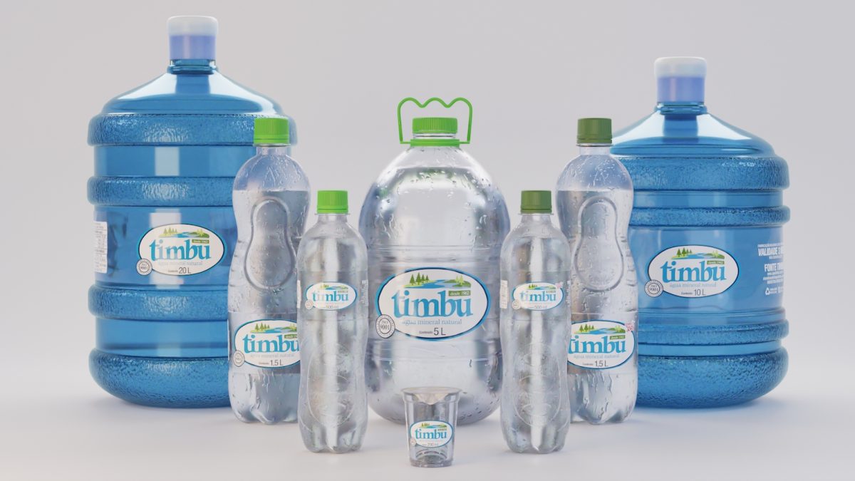 Água Mineral Timbu comemora 60 anos com novo visual