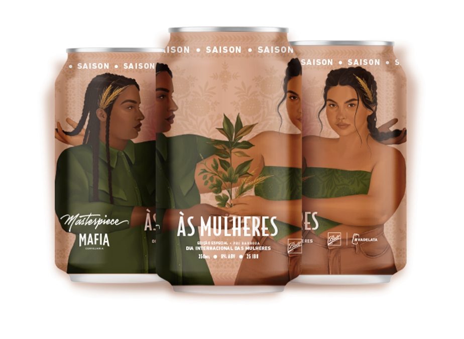 Cerveja com produção 100% feminina chega ao mercado em edição especial