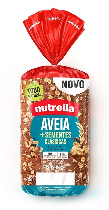 Nutrella lança sabor Aveia + Sementes Clássicas