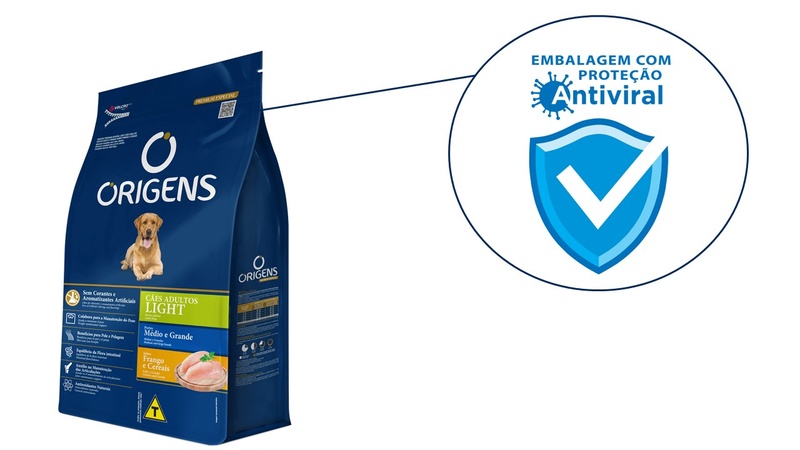 Adimax adota embalagem antiviral para petfood