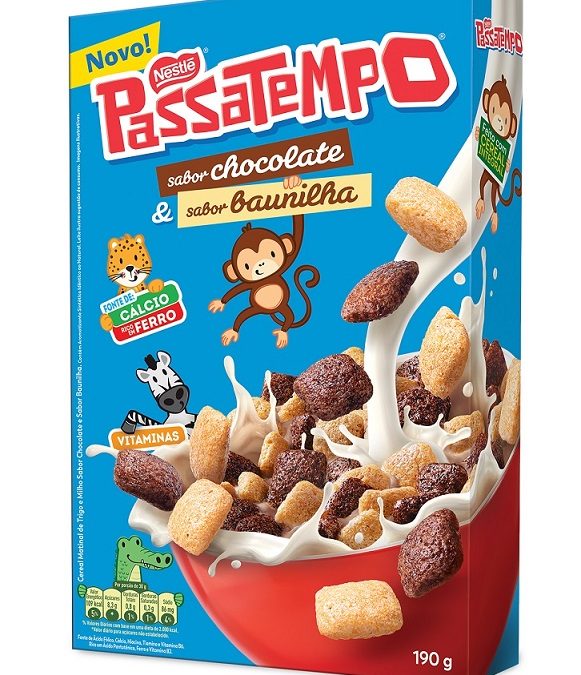 Nestlé lança Passatempo cereal matinal