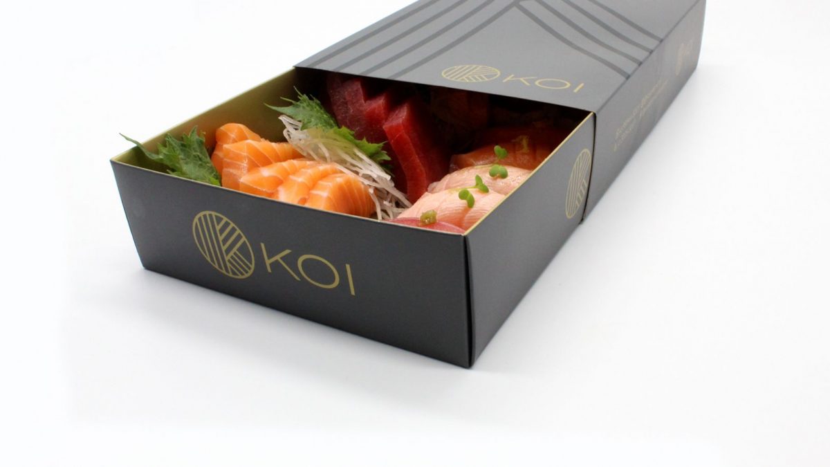 Caixa com gaveta melhora experiência em delivery de comida japonesa
