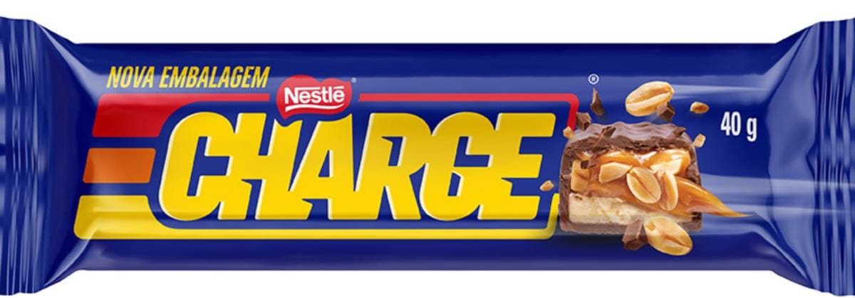 Chocolate Charge tem a embalagem redesenhada
