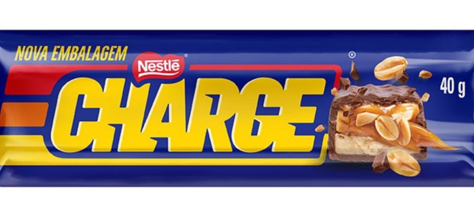 Chocolate Charge tem a embalagem redesenhada