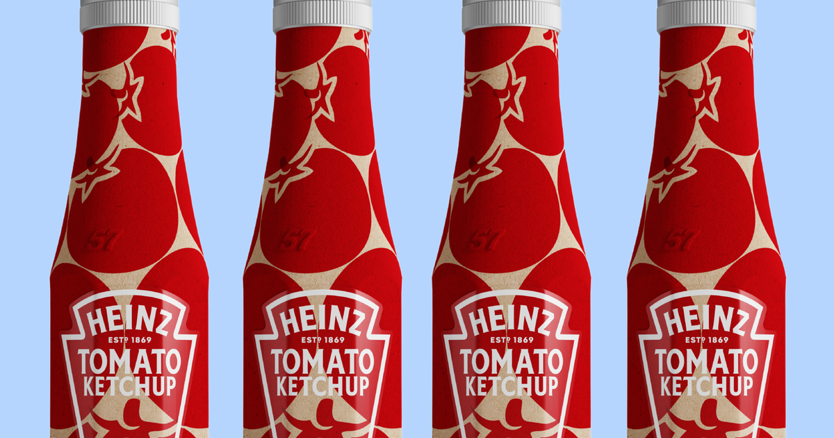 Heinz anuncia garrafa de papel para ketchup