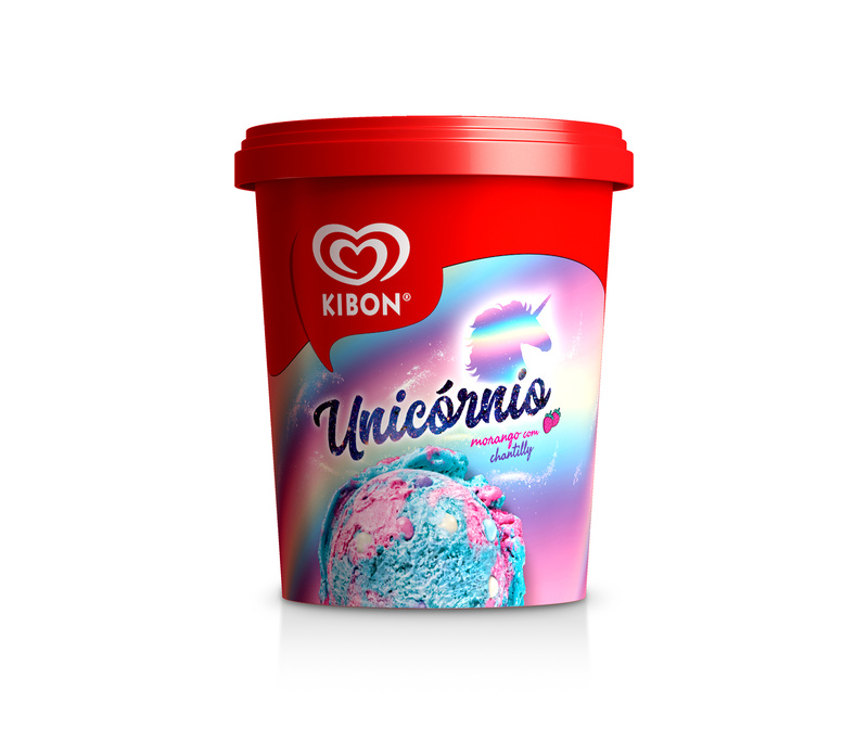 Kibon apresenta sorvete Unicórnio
